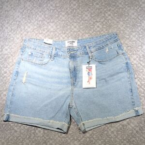 Denizen from Levi's Women's Faded Blue Jean Shorts